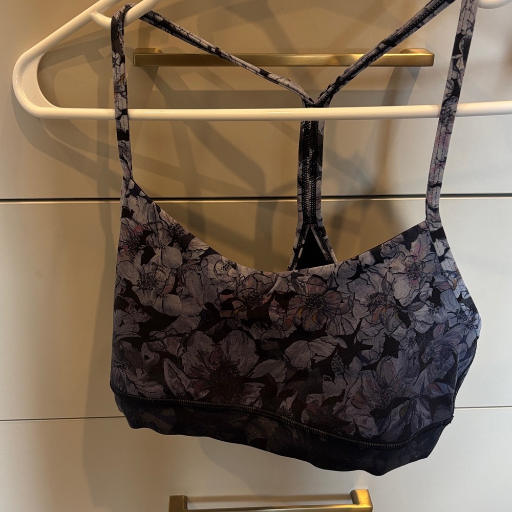 Lululemon Floral Black Women's Bralette
